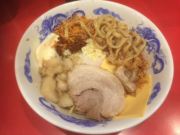 「まぜそば(並)¥770」@ジャンクガレッジ 大宮駅前店の写真