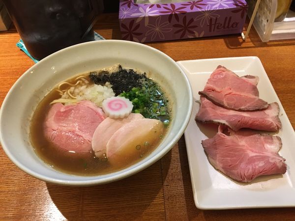 「特製煮干そば」@麺屋 烈の写真