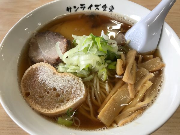 「津軽ラーメン 630円」@マルミ・サンライズ食堂の写真