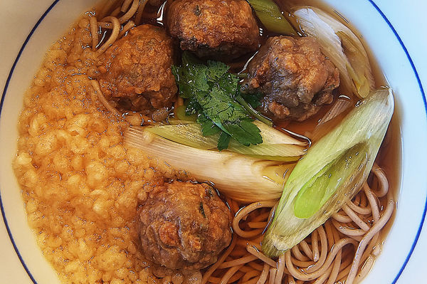 「いわしのつみれそば(並)」@なか卯 せんげん台店の写真