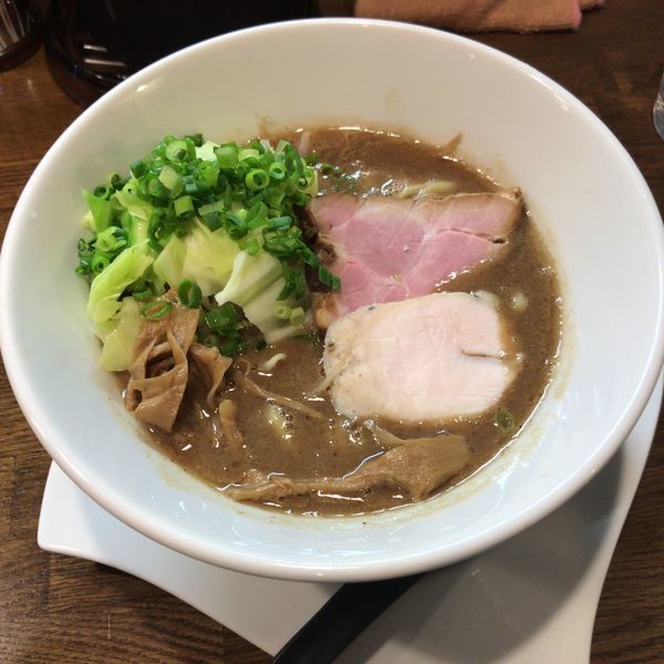 「濃厚魚介豚骨 800円」@麺.SUZUKiの写真