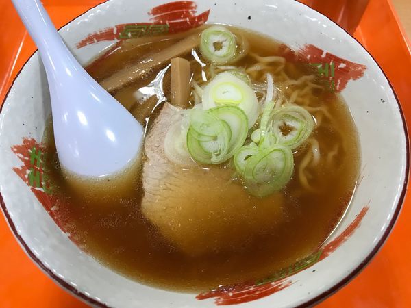 「中華そば 小盛  432円」@山忠 弘前中三店の写真