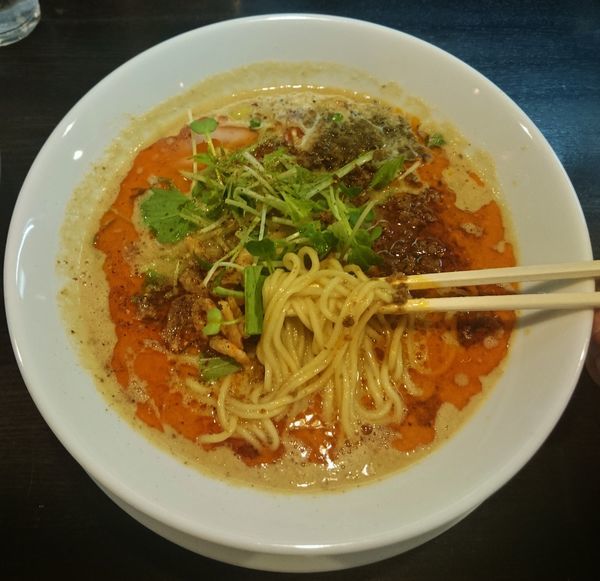「担々麺（3辛） 830円」@四川担担麺 阿吽 浅草店の写真