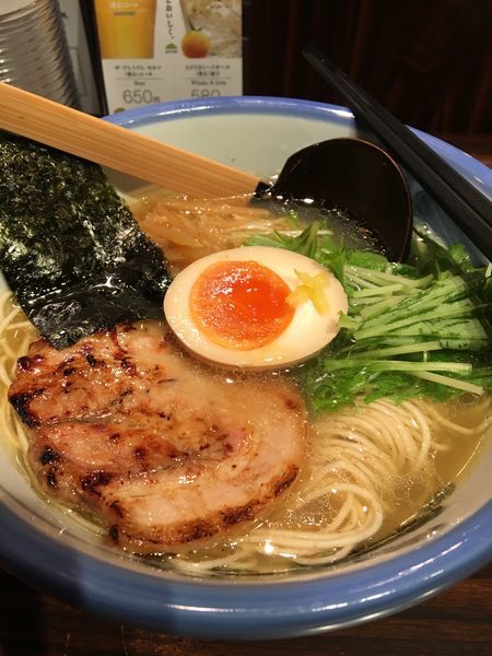 「柚子塩ラーメン まろ味」@AFURI 中目黒店の写真
