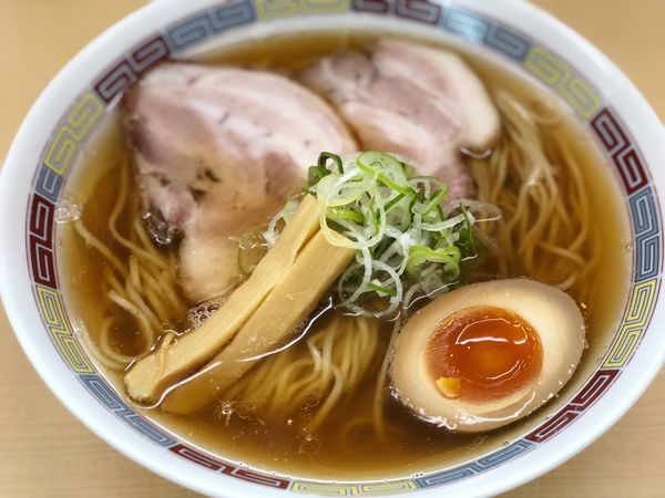「煮干らーめん(薄口醤油) 780円」@煮干鰮らーめん 圓の写真