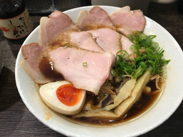 「肉そば　チャーシュー増し」@中華そば 無限の写真