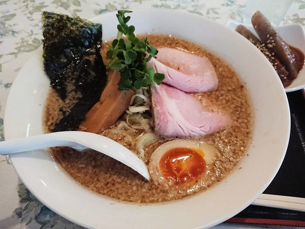 「背油醤油麺」@奥久慈ラーメン なかざわの写真