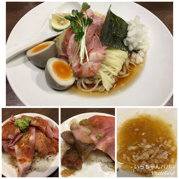 「季節の油そば 鯵と秋刀魚の煮干し油そば 850円 他」@八咫烏の写真