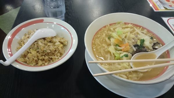 「味噌野菜ラーメン」@幸楽苑 四日市日永店の写真