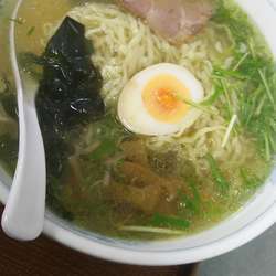 ゆず塩ラーメン