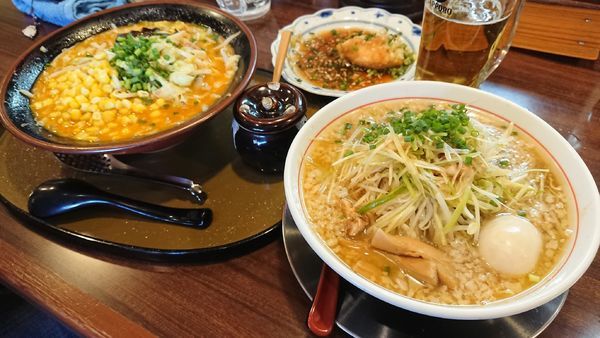 「こってりネギらーめん@三宝亭」@三宝亭 与野本町店の写真