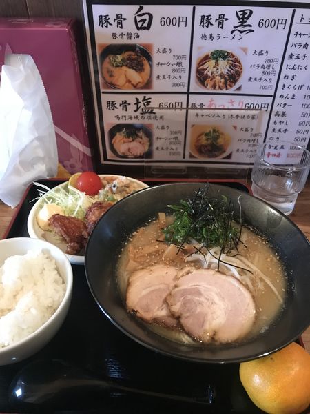 「豚骨 塩」@やな蔵の写真