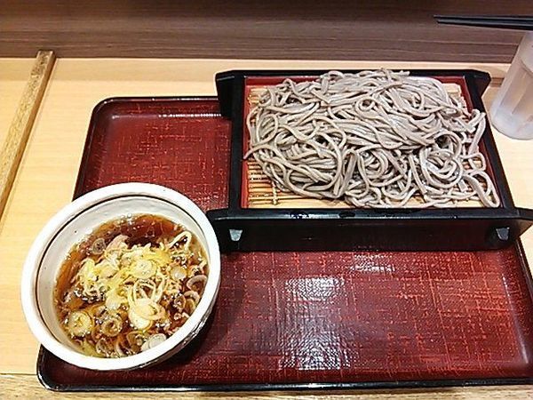 「肉つけせいろ（大）」@乱切りそば あずみの写真