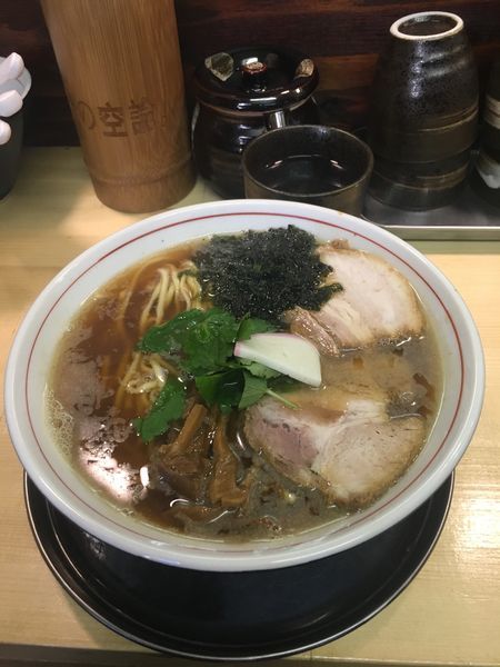 「煮干中華そば」@我的中華そば 机上の空論。の写真