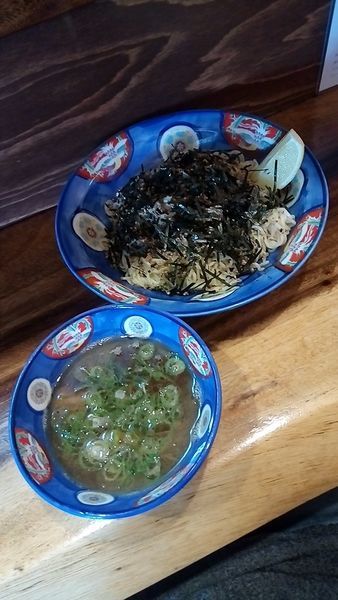 「つけそば７５０円」@支那そば たなかの写真