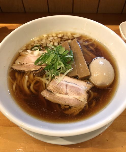 「煮干し ￥690 with Beer」@麺や 花よの写真