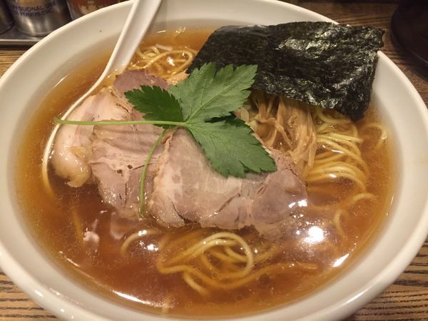 「平子煮干そば」@新橋 纏の写真