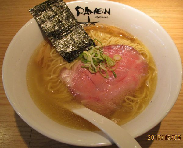 「塩そば　780円」@Ramen にじゅうぶんのいちの写真
