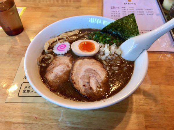 「中華そば 太麺並」@らー麺Chopの写真