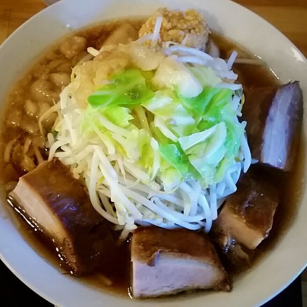 「【限定】男メシ！！二郎系インスパイア　９８０円」@濃厚ラーメン こっこ屋の写真