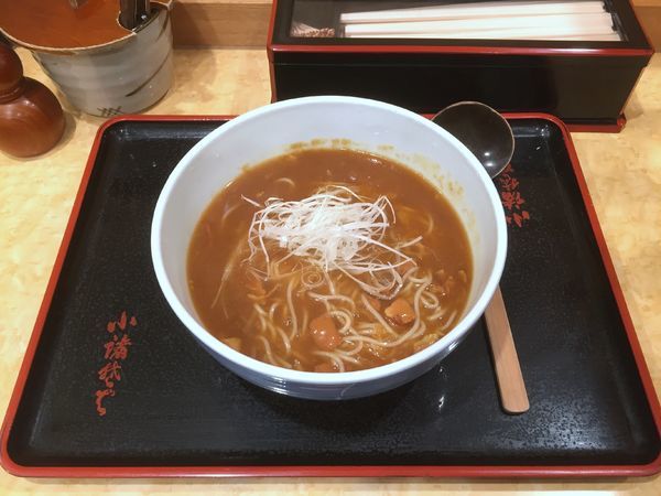 「カレー南蛮そば」@小諸そば 赤坂店の写真