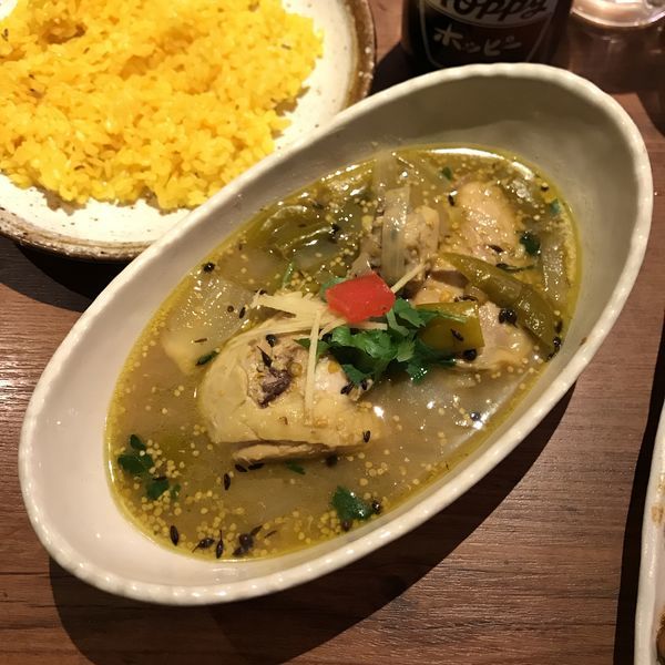 「チキンアッチャーリーカレー」@カッチャルバッチャルの写真