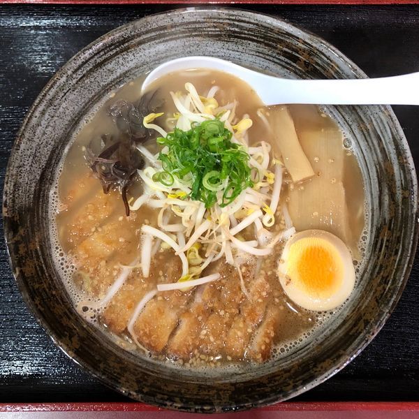 「濃厚和節カツ拉麺 (850円)」@土佐自然堂の写真