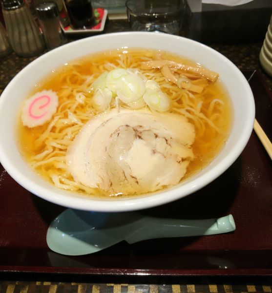 「佐野醤油らーめん 大盛」@佐野らーめん 麺番長 伊勢崎店の写真