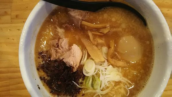 「濃厚味噌らーめん」@つけ麺二代目いさおの写真