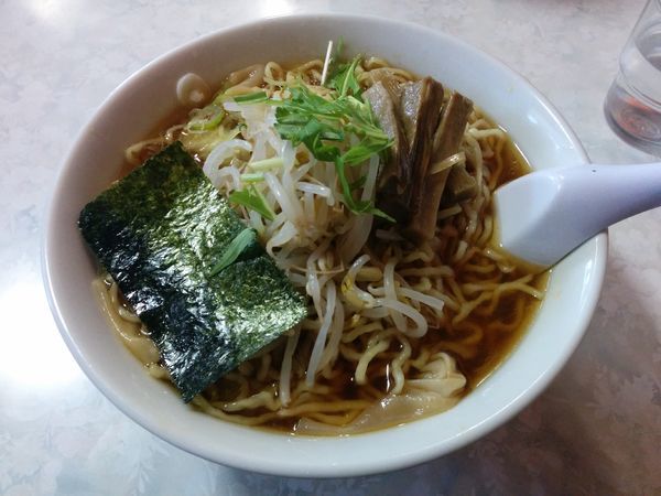 「ワンタンメン大盛り　1000円」@しら鳥の写真