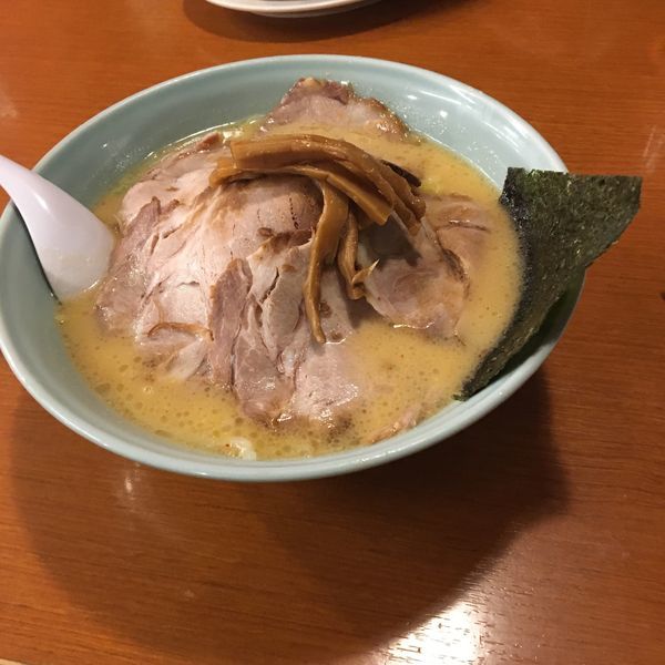 「おやじ麺➕チャーシュー➕麺大盛」@ラーメンおやじ 本店の写真