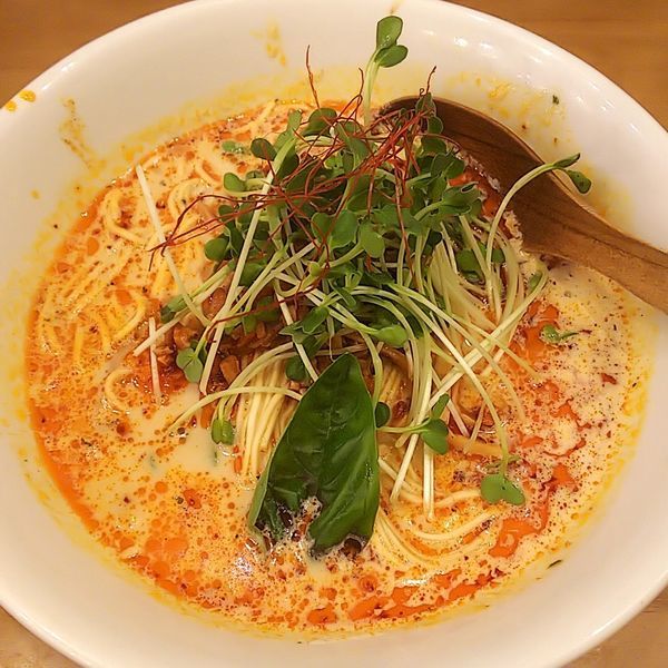 「【冬季限定】Italian風豆乳担々SOBA」@麺屋 Hulu-luの写真