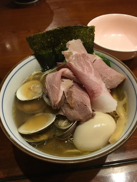 「特製蛤そば」@中華そば 四つ葉の写真