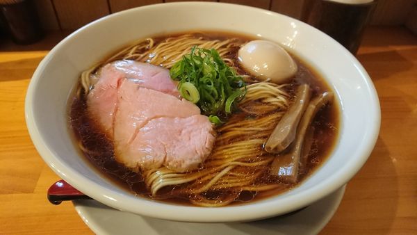 「味玉らぁ麺＋大盛」@麺庵ちとせの写真