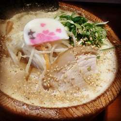 鯵・醤油ラーメン