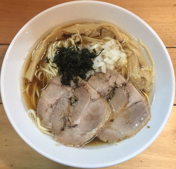 「煮干そば750円」@ときわ亭の写真