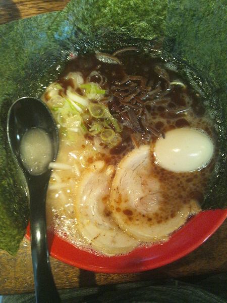 「黒のりラーメン」@辻商店の写真