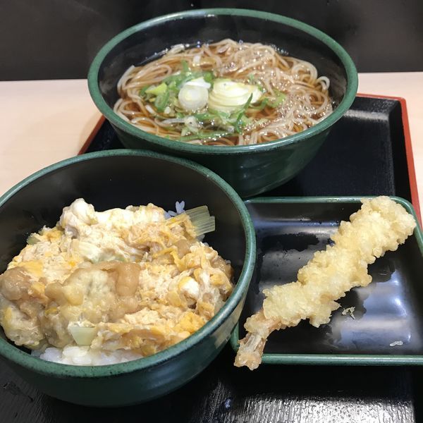 「得セット(¥500)※」@ゆで太郎 南青山一丁目店の写真