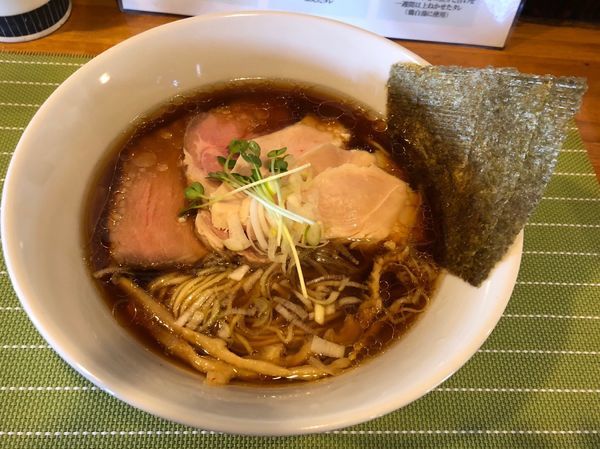 「チャーシュー中華蕎麦」@中華蕎麦 はざまの写真