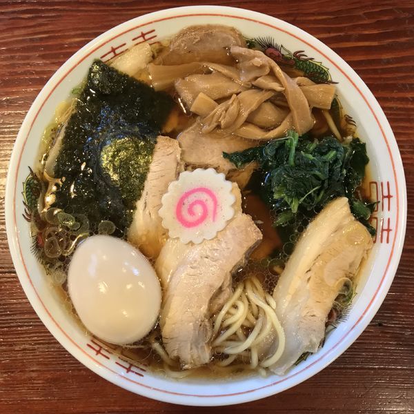 「チャーシューメン（味玉付き）¥900円」@水戸中華そば むじゃき食堂の写真