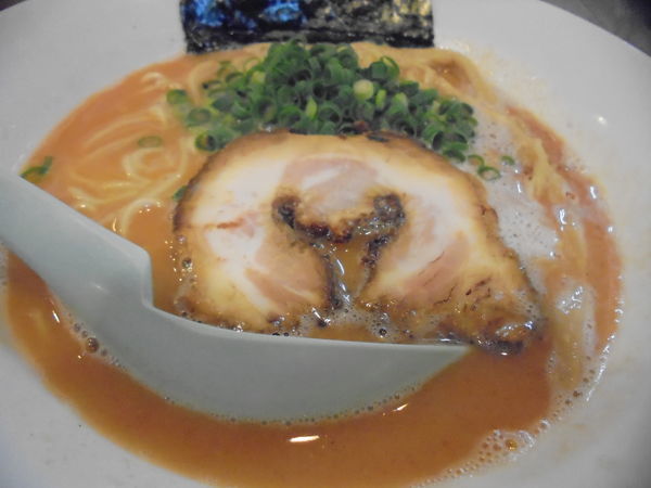 「鶏白湯 海老塩　７６０円」@麺場 鶏源 TORIGEN 黄金町店の写真