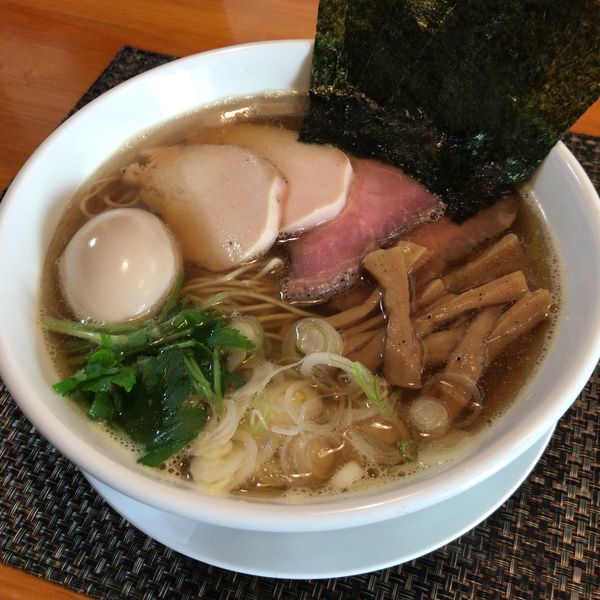 「特製煮干そば 950円」@寛～くつろぎ～の写真