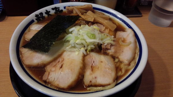 「チャーシュー麺」@天然豚骨醤油 らーめん玉 超大吉 上野店の写真