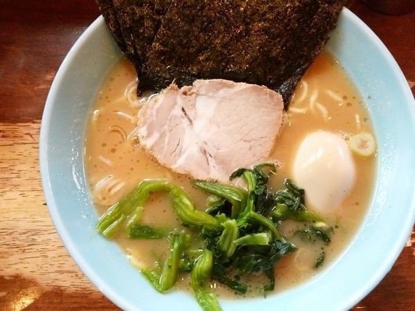 「のりたまらーめん」@横浜家系ラーメン 家家家 飯田橋店の写真