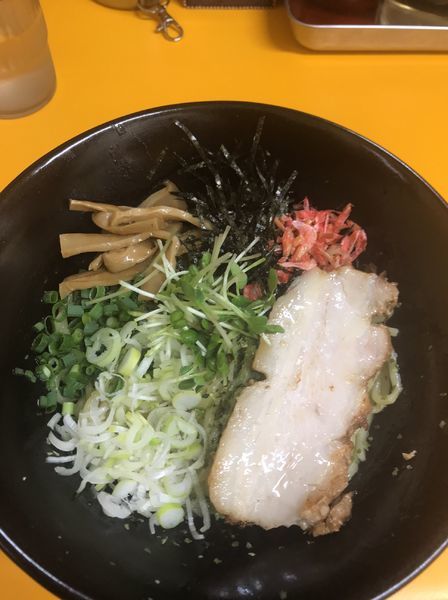 「海老油そば」@大友食堂の写真