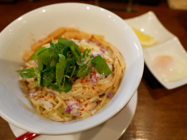 「限定 比内地鶏の塩鶏油そば」@麺や維新の写真
