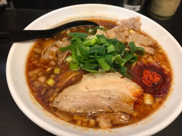 「辛口肉ソバ醤油」@辛口肉ソバ ひるドラ 日本橋店の写真