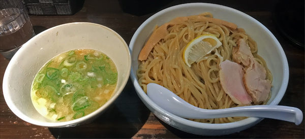「濃厚鶏白湯つけそば大盛」@濃厚鶏そば 麺屋武一 秋葉原店の写真