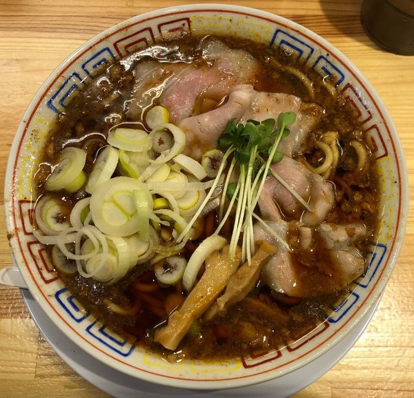 「サバ醤油そば」@サバ6製麺所 大阪駅前第2ビル店の写真