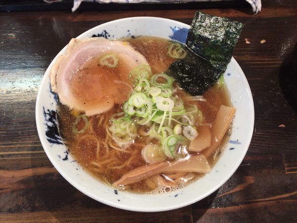 「九十九里煮干し醤油らぁめん」@らぁめん屋 うどすの写真